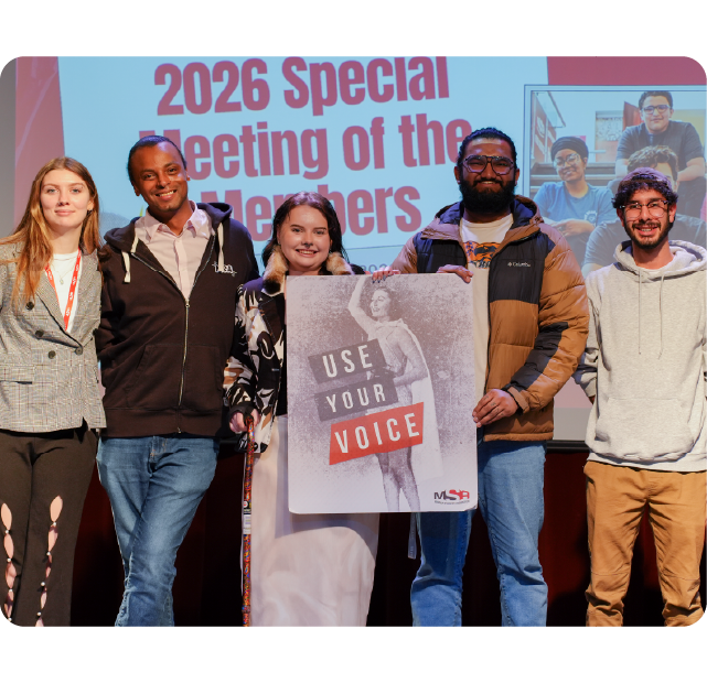SET members at the Special Members Meeting